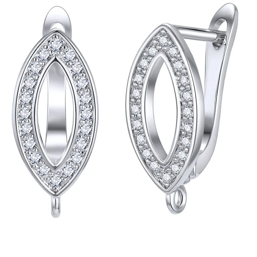 925 Sterling Silver Earring Findings for DIY Jewelry