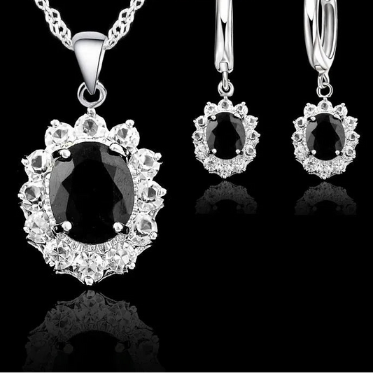 925 Sterling Silver Fashion Jewelry Set