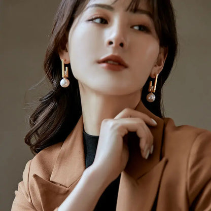 Three-in-One Pearl Earrings