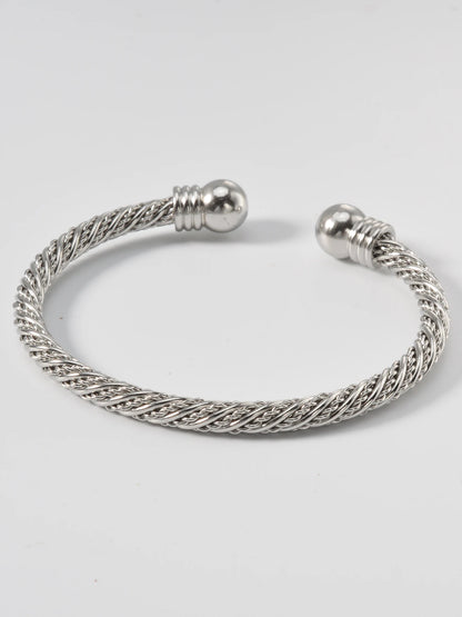 Wire Knot Cuff Bracelet