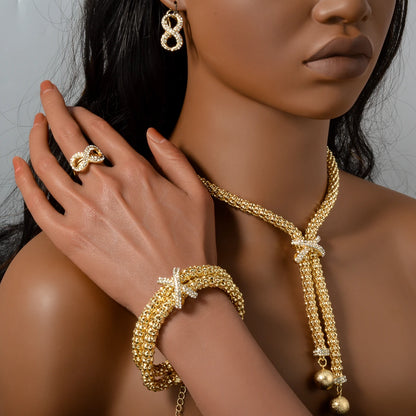 Gold Plated Jewelry Set