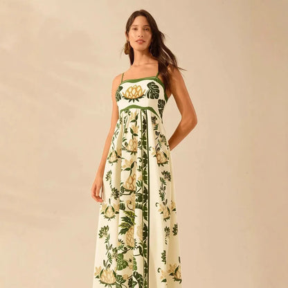 Bohemian Ruffle Sleeveless Mini Dress