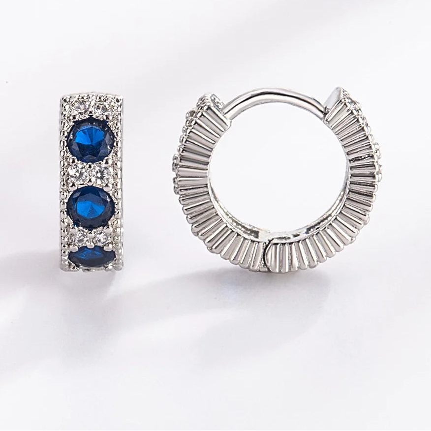 925 Sterling Silver Hoop Earrings for Women