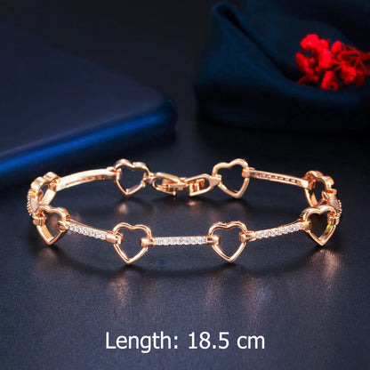 Elephant Charm Link Bracelet