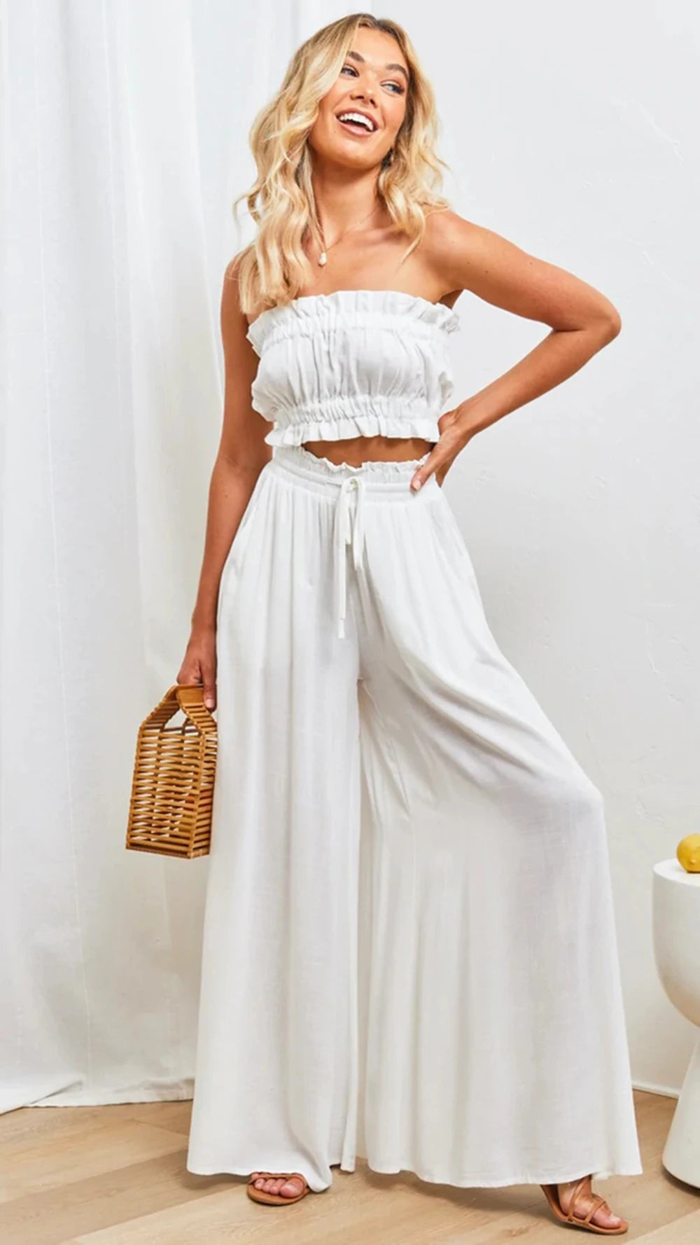 Casual Wide-Leg Loose Trousers for Women