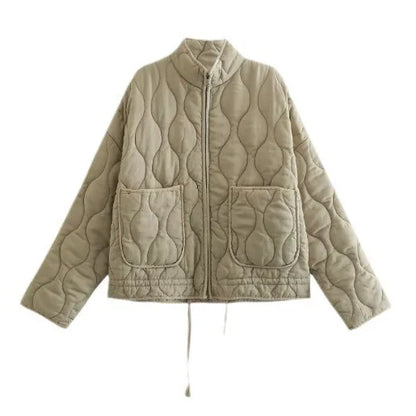 Vintage Warm Cotton Jacket Women 2025