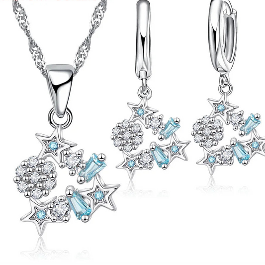 Glow with class – 925 silver set that turns heads