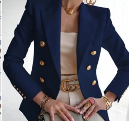 Women’s Elegant Double-Breasted  Blazer