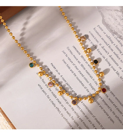 Boho Glass Bead Jewelry Set for Women