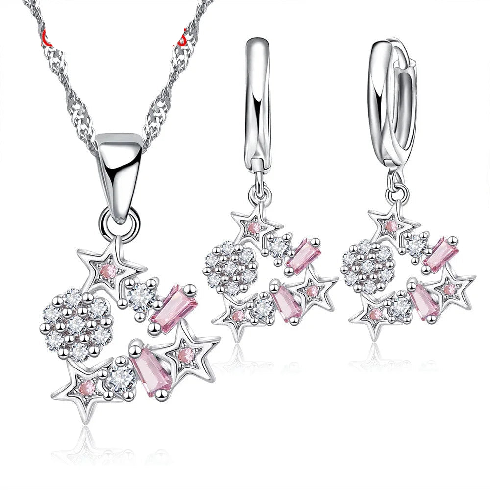 Glow with class – 925 silver set that turns heads