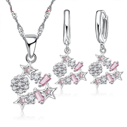 Glow with class – 925 silver set that turns heads