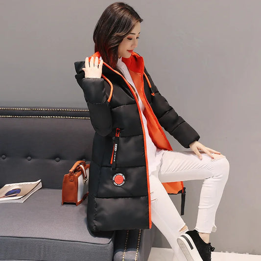 Women's Long Padded Winter Coat