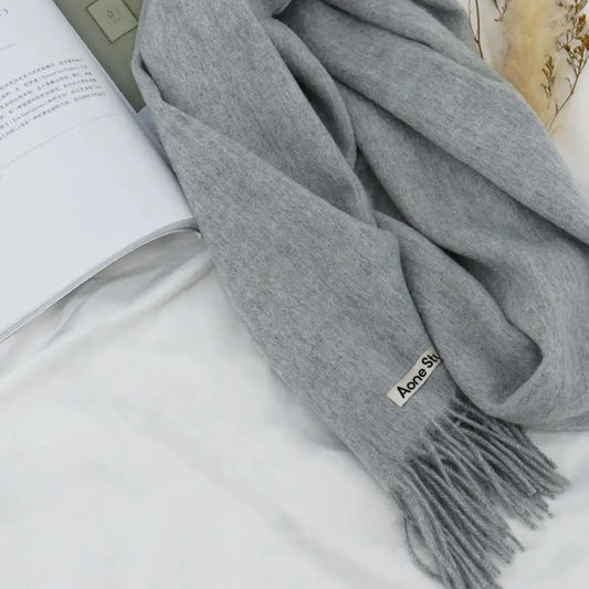 Luxury 100% Wool Women's Winter Scarf
