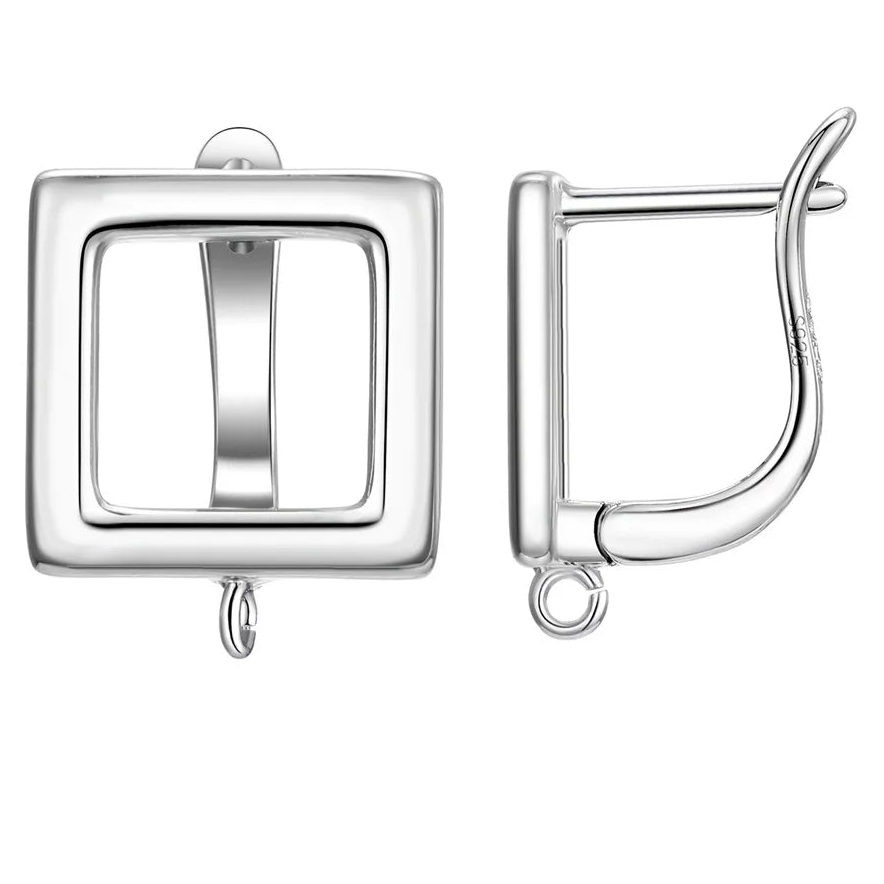 925 Sterling Silver Earring Findings for DIY Jewelry