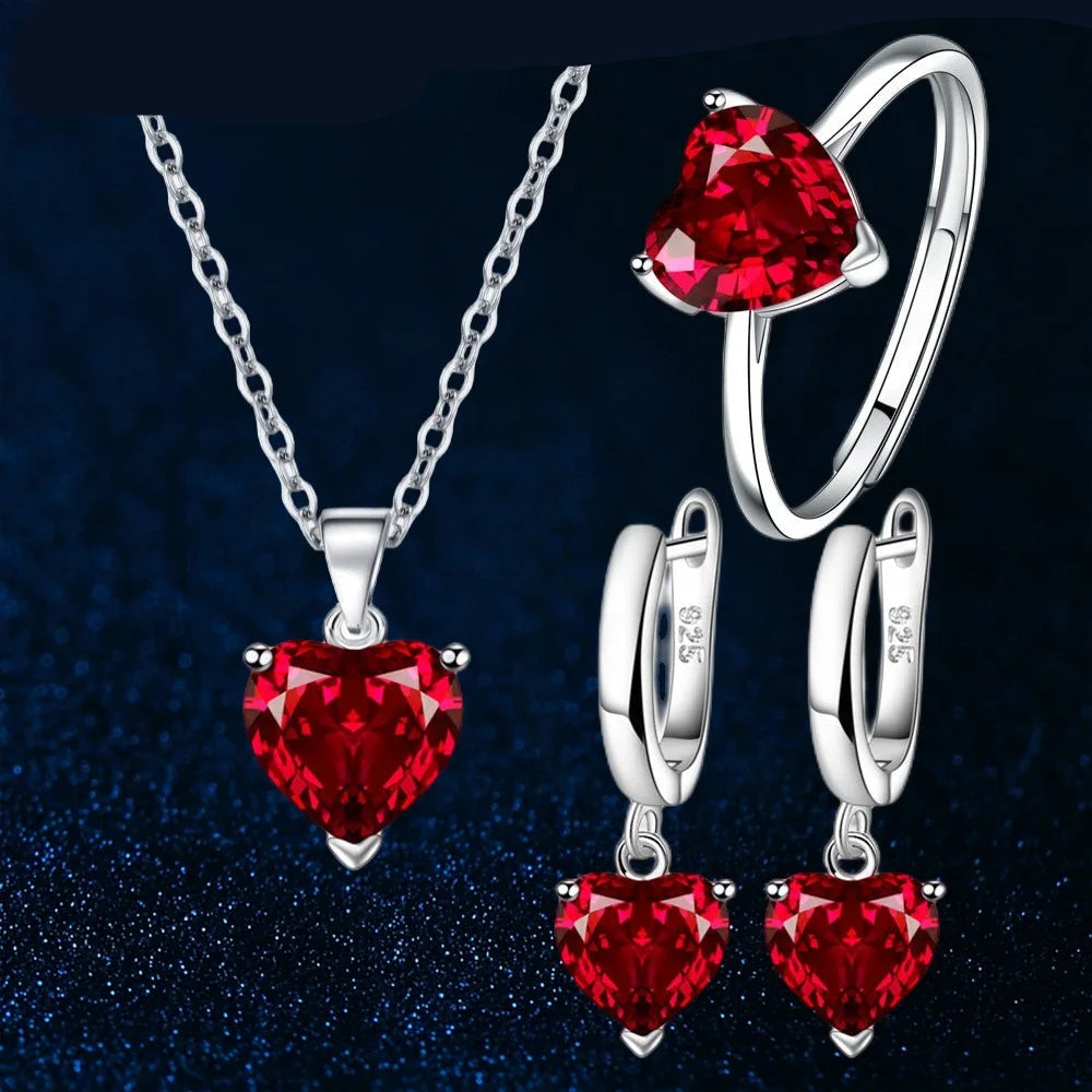 Love Heart Wedding Accessories  Sets