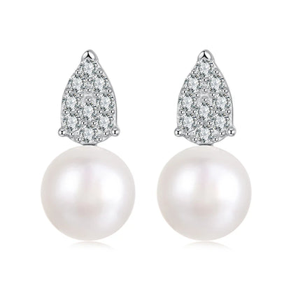 Pearl Stud Earrings