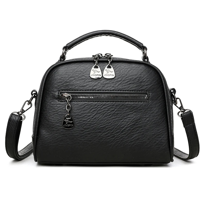 Luxury Designer Checkered Crossbody Shoulder Bag