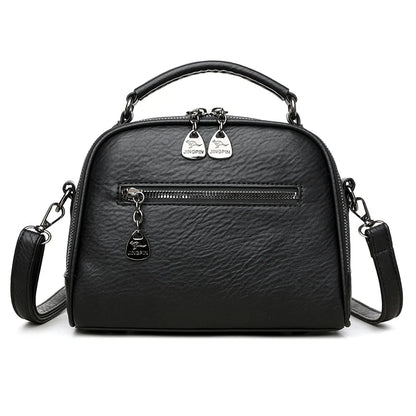 Luxury Designer Checkered Crossbody Shoulder Bag