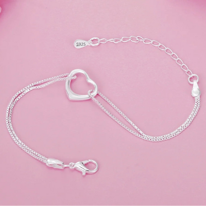 New Trend Genuine 925 Sterling Silver Jewelry Set for Women