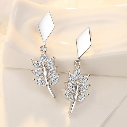 925 Sterling Silver Charm Hoop Earrings