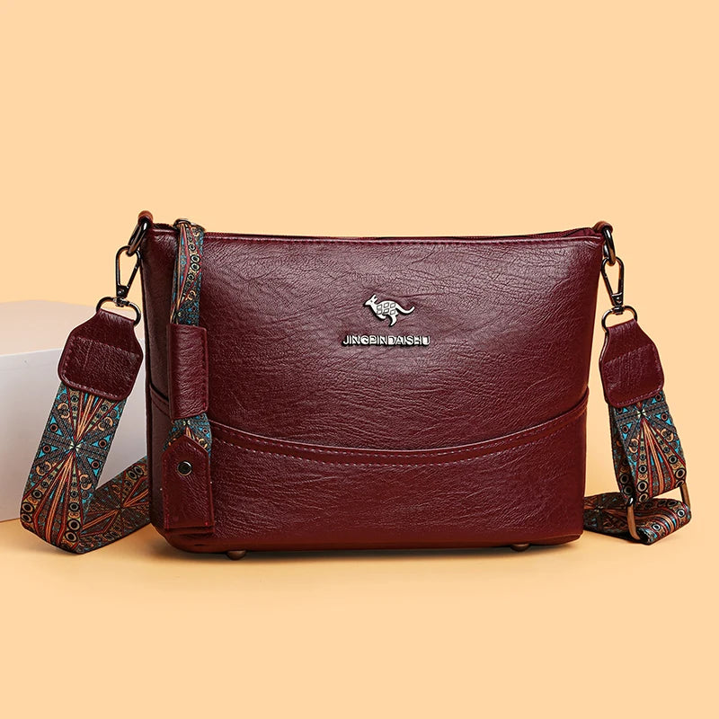Women's Faux Leather Shoulder Bag