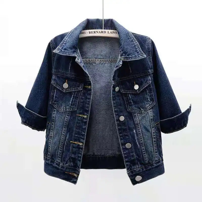 Short Denim Jacket for Women