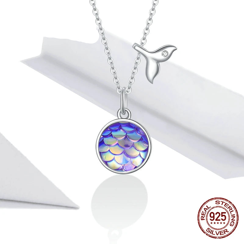 Purple Fish Jewelry Set