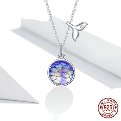 Purple Fish Jewelry Set