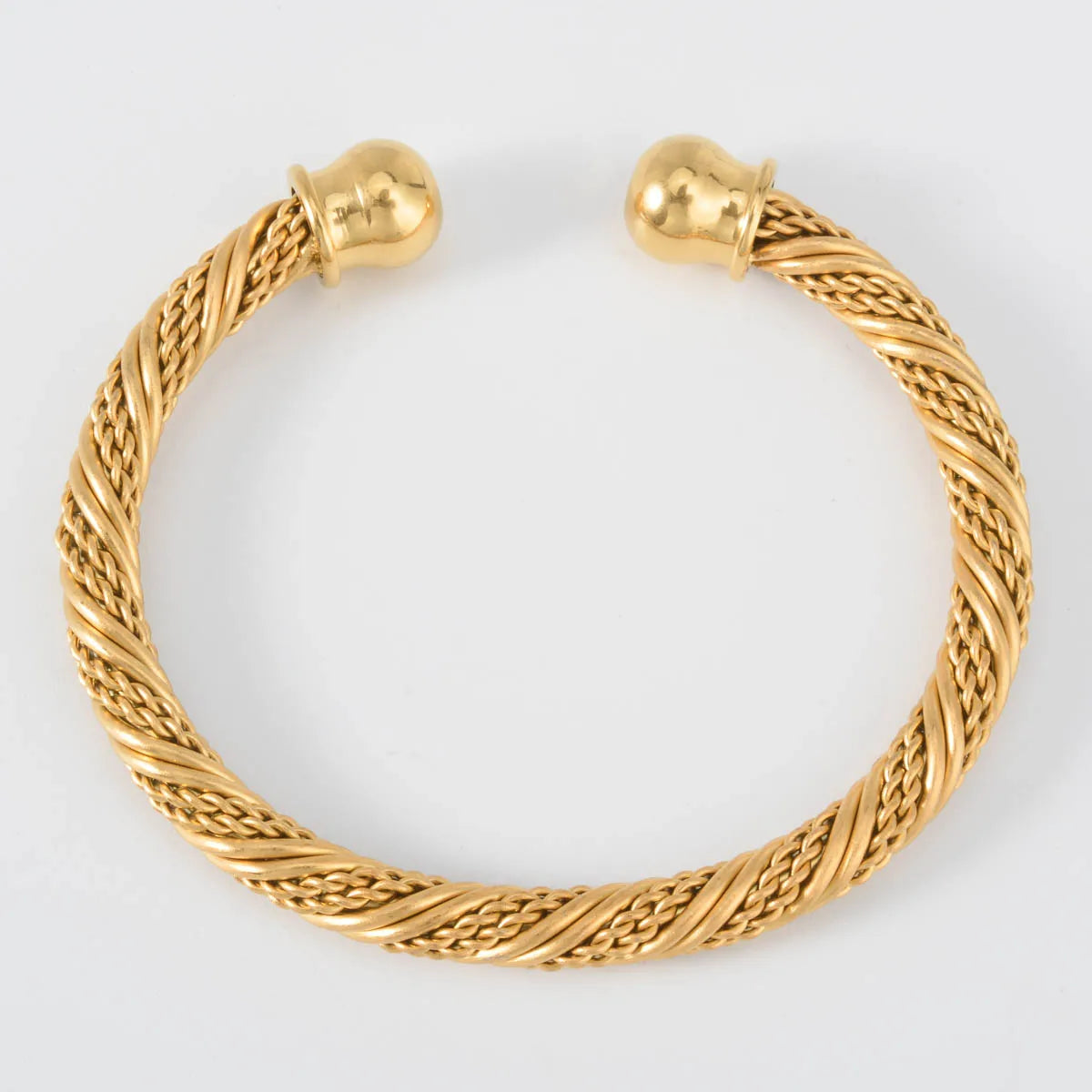 Wire Knot Cuff Bracelet