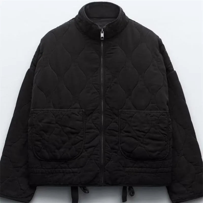 Vintage Warm Cotton Jacket Women 2025