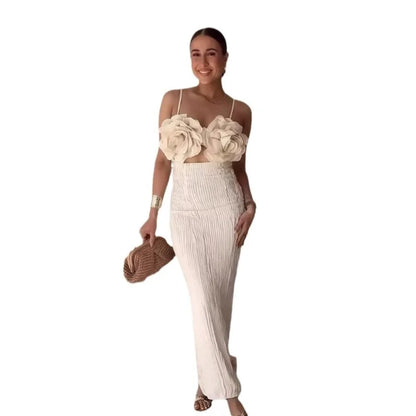   Patchwork Sleeveless Backless Bodycon Dress