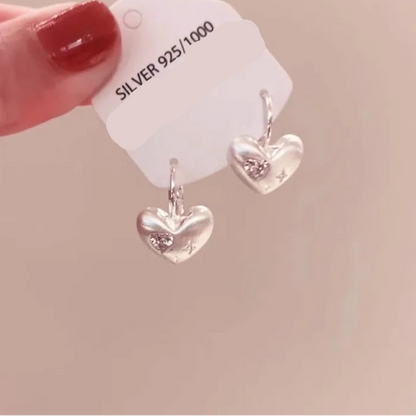 Genuine Silver Hoop Earrings for Women