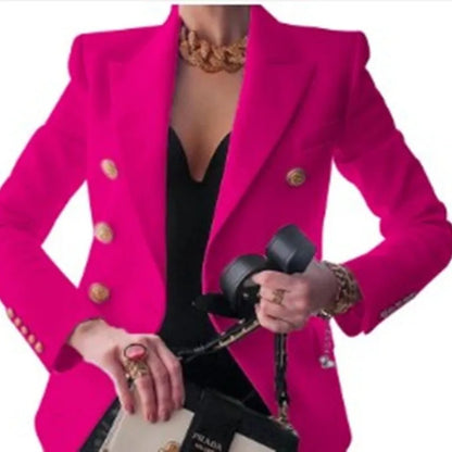 Women’s Elegant Double-Breasted  Blazer