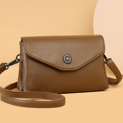 High-Quality PU Leather Crossbody Shoulder Bag