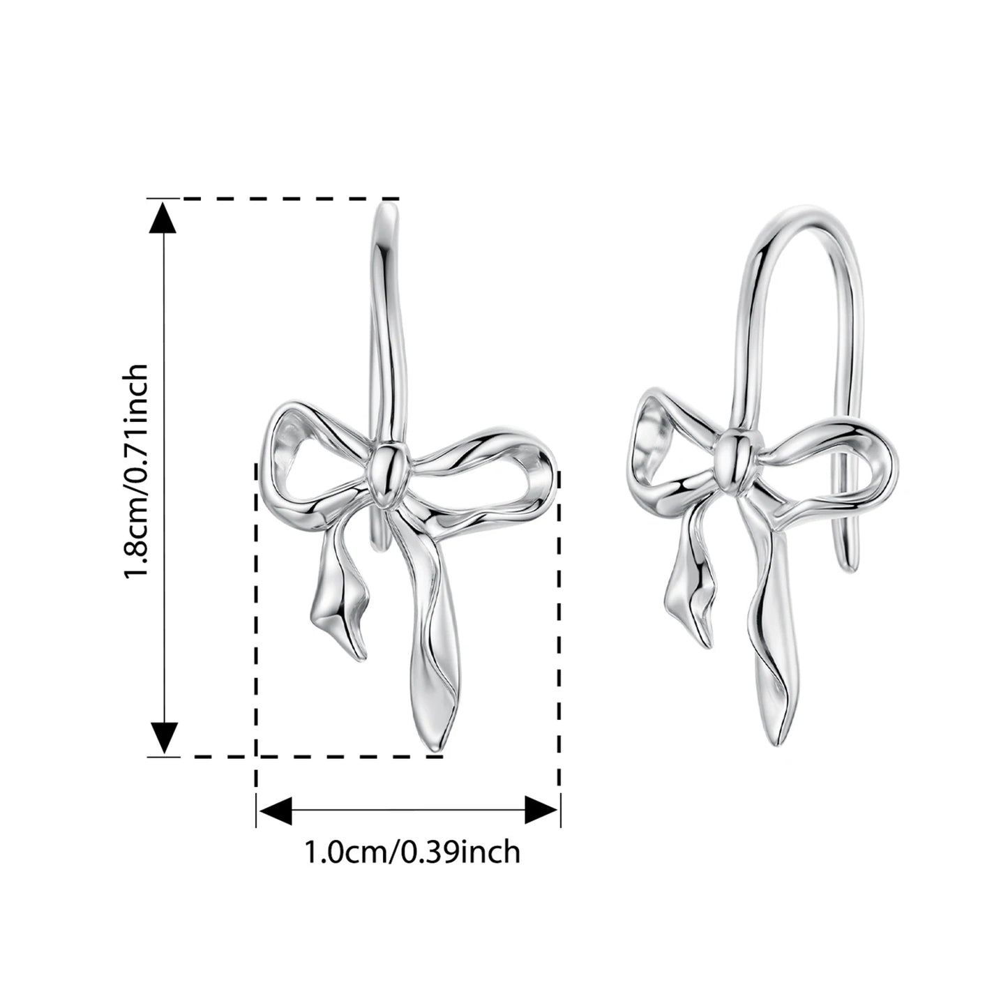 Bowknot Hook Earrings