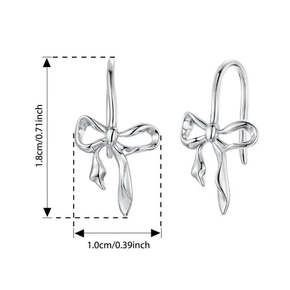 Bowknot Hook Earrings