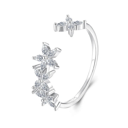 Autumn Leaves Open Ring