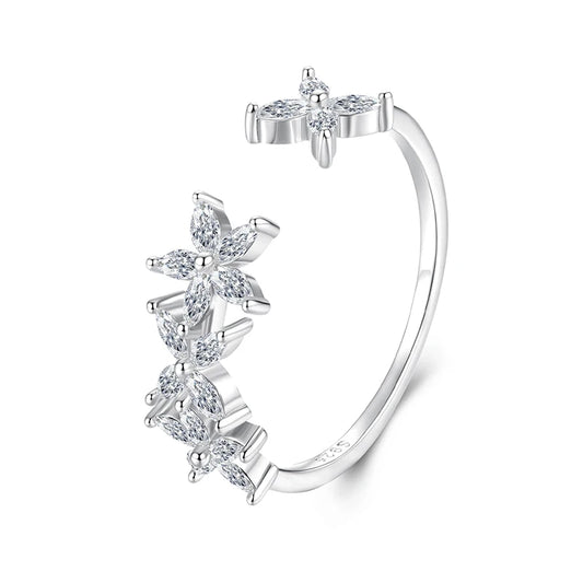 Autumn Leaves Open Ring