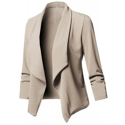 Women’s Asymmetrical Casual Blazer Cardigan