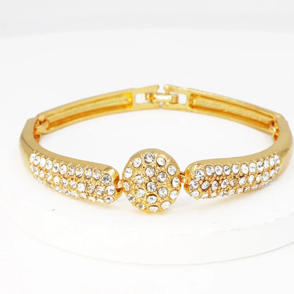 18K Gold Plated Leaf Bridal Jewelry Set