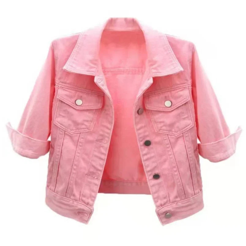 Short Denim Jacket for Women