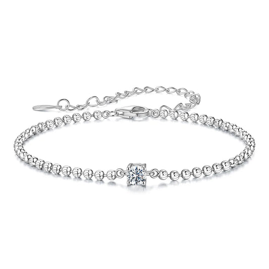 Moissanite Beads Bracelet