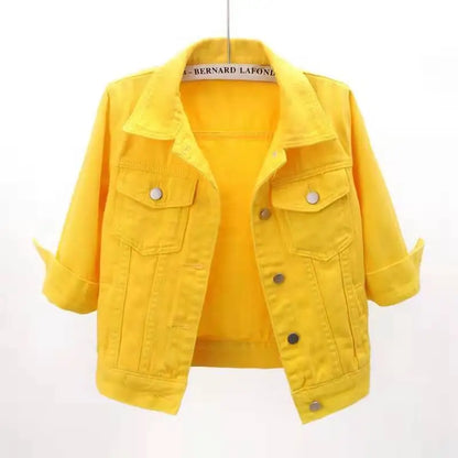 Short Denim Jacket for Women