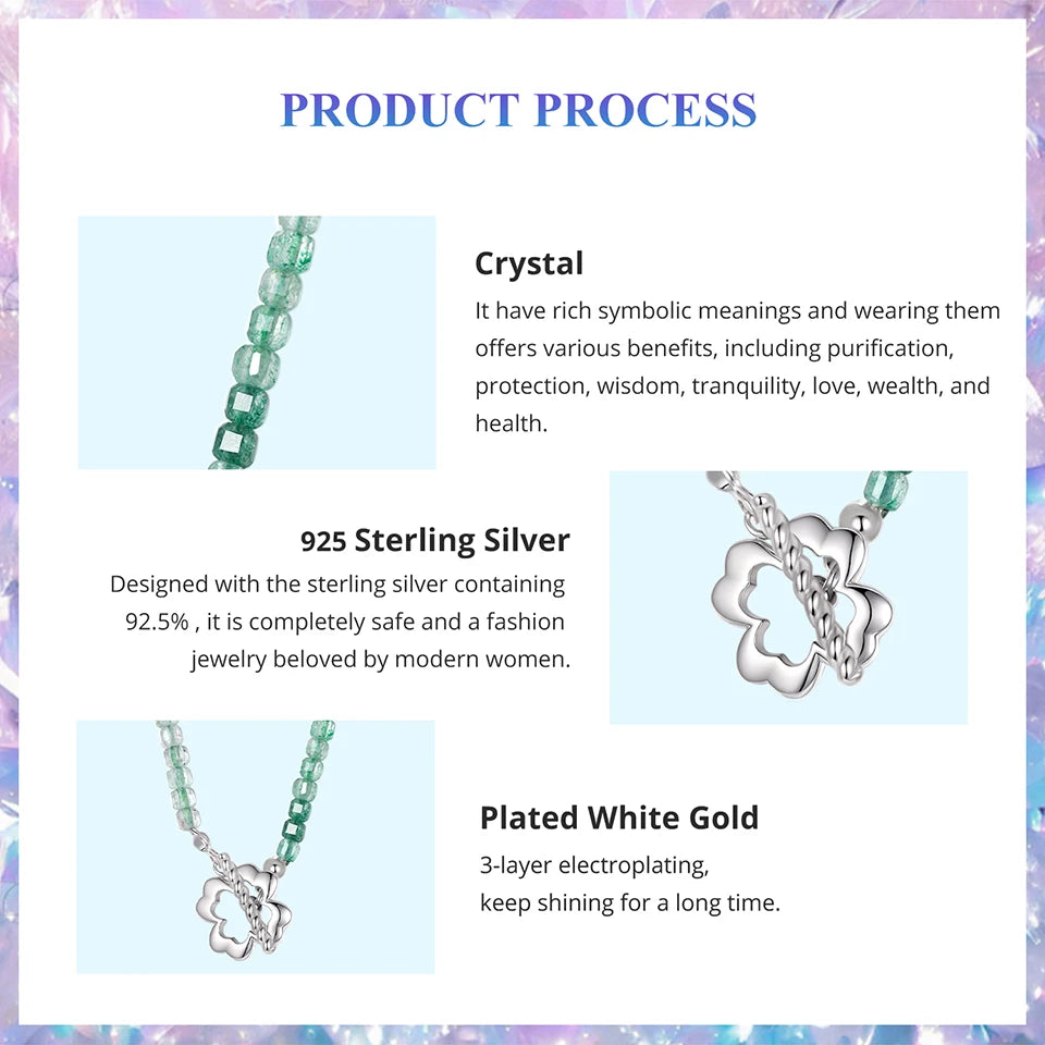 Crystal  Quartz Beads Necklace