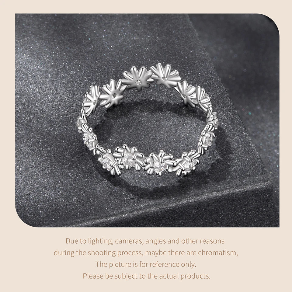 Engagement Love  Flower Band Ring