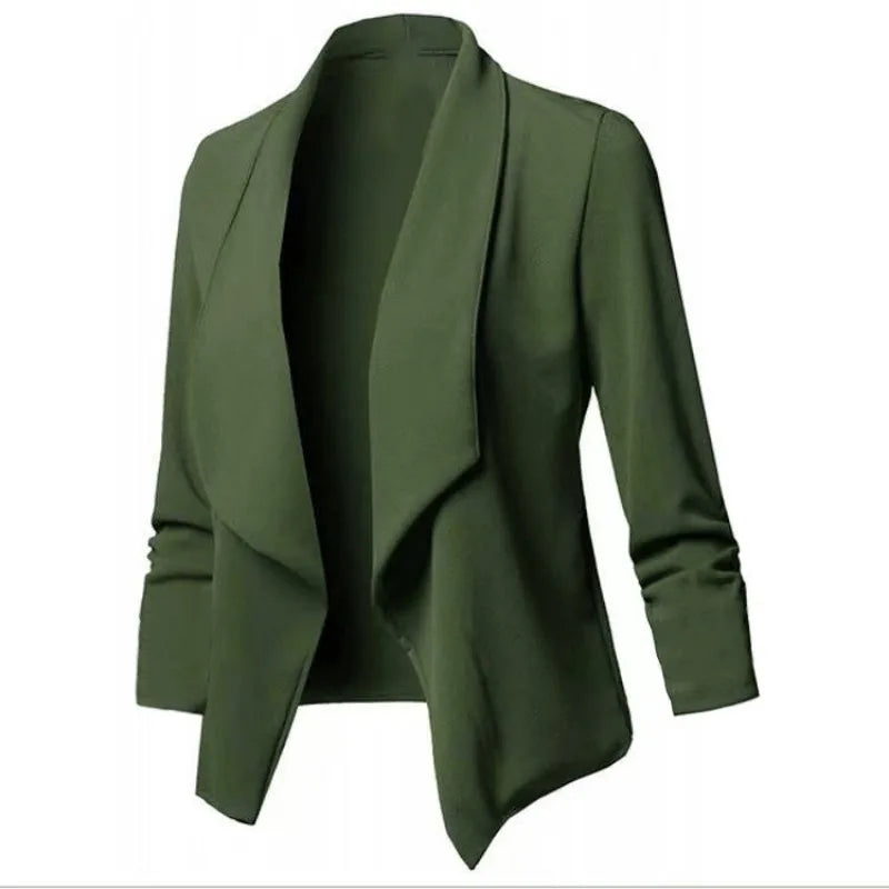 Women’s Asymmetrical Casual Blazer Cardigan