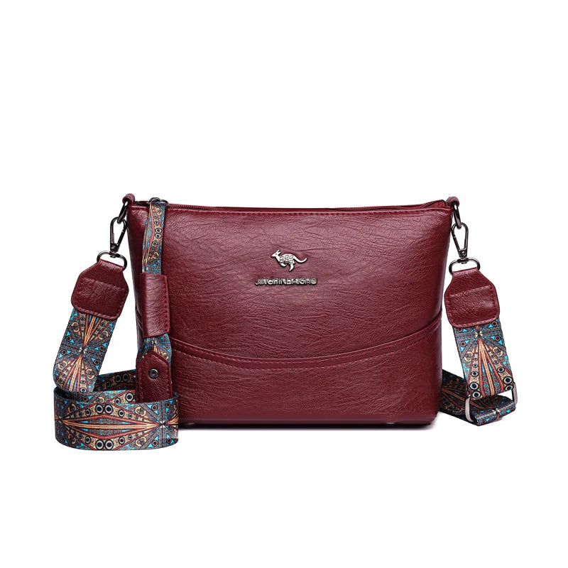 Women's Faux Leather Shoulder Bag
