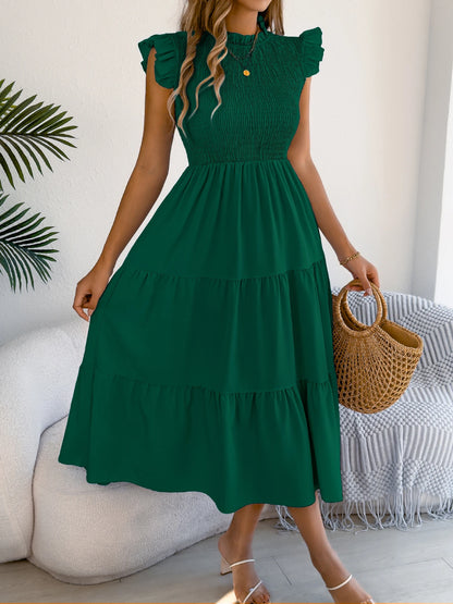 Ruffled Tiered Maxi Dress