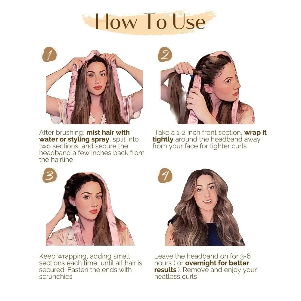 Heatless Curling Set