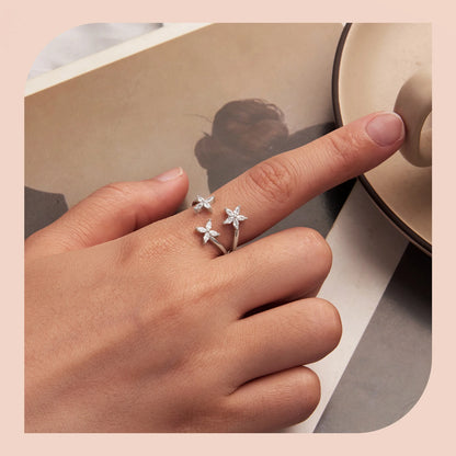 Autumn Leaves Open Ring